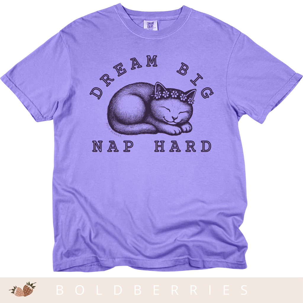 Dream Big Nap Hard - Adult T-Shirt