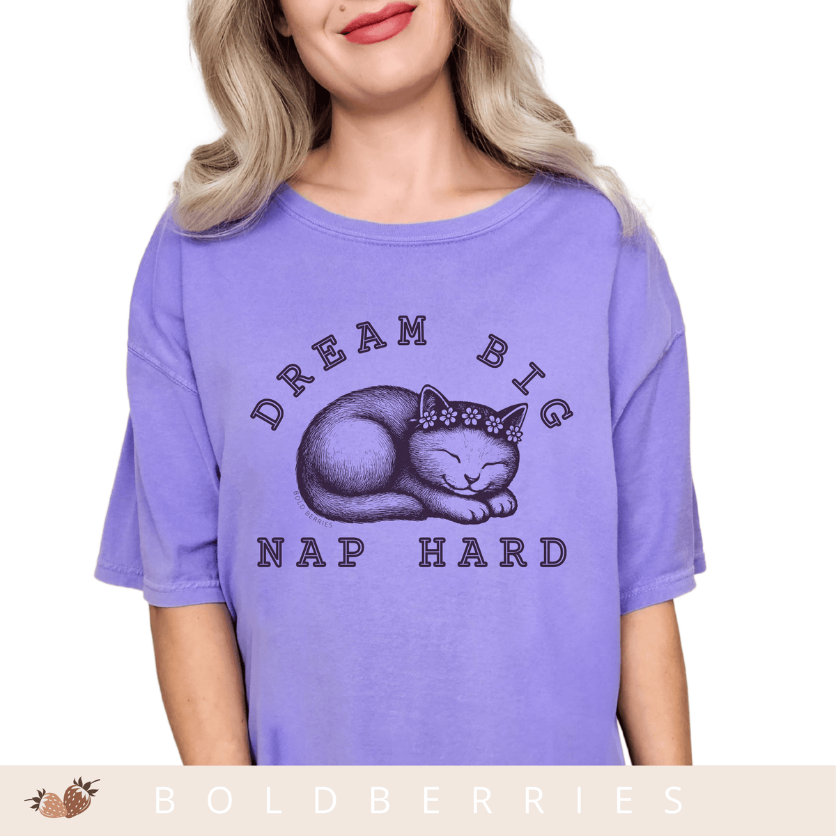 Dream Big Nap Hard - Adult T-Shirt