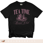 Tea Time Social Club - Adult T-Shirt