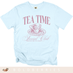 Tea Time Social Club - Adult T-Shirt