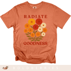 Radiate Goodness November Birth Flower - Adult T-Shirt