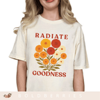 Radiate Goodness November Birth Flower - Adult T-Shirt