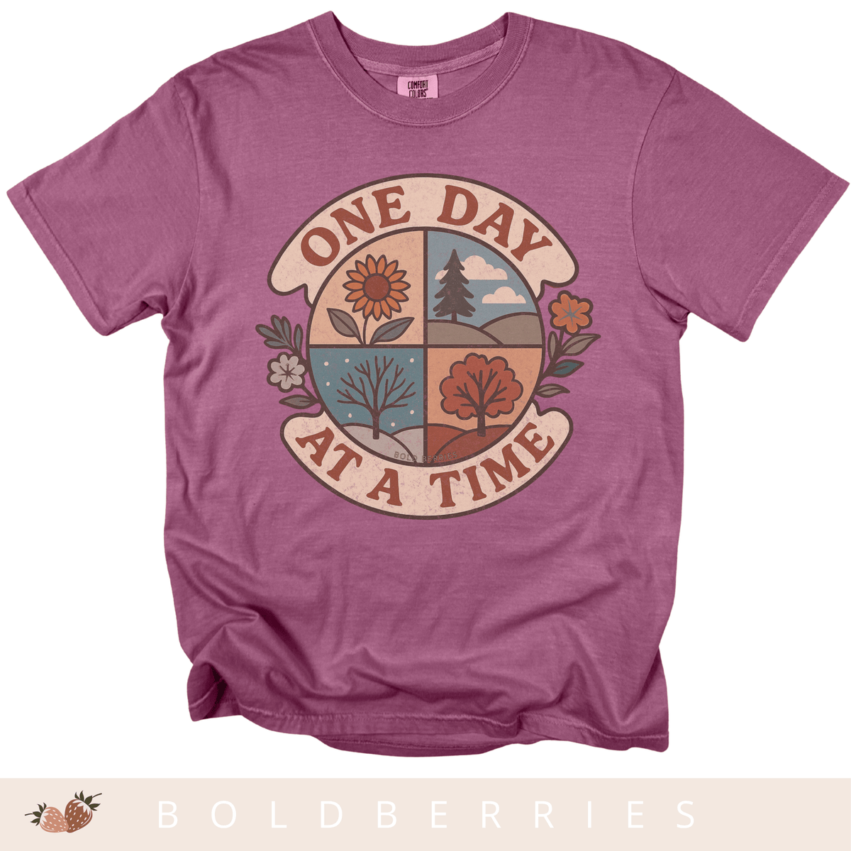 One Day at a Time - Adult T-Shirt