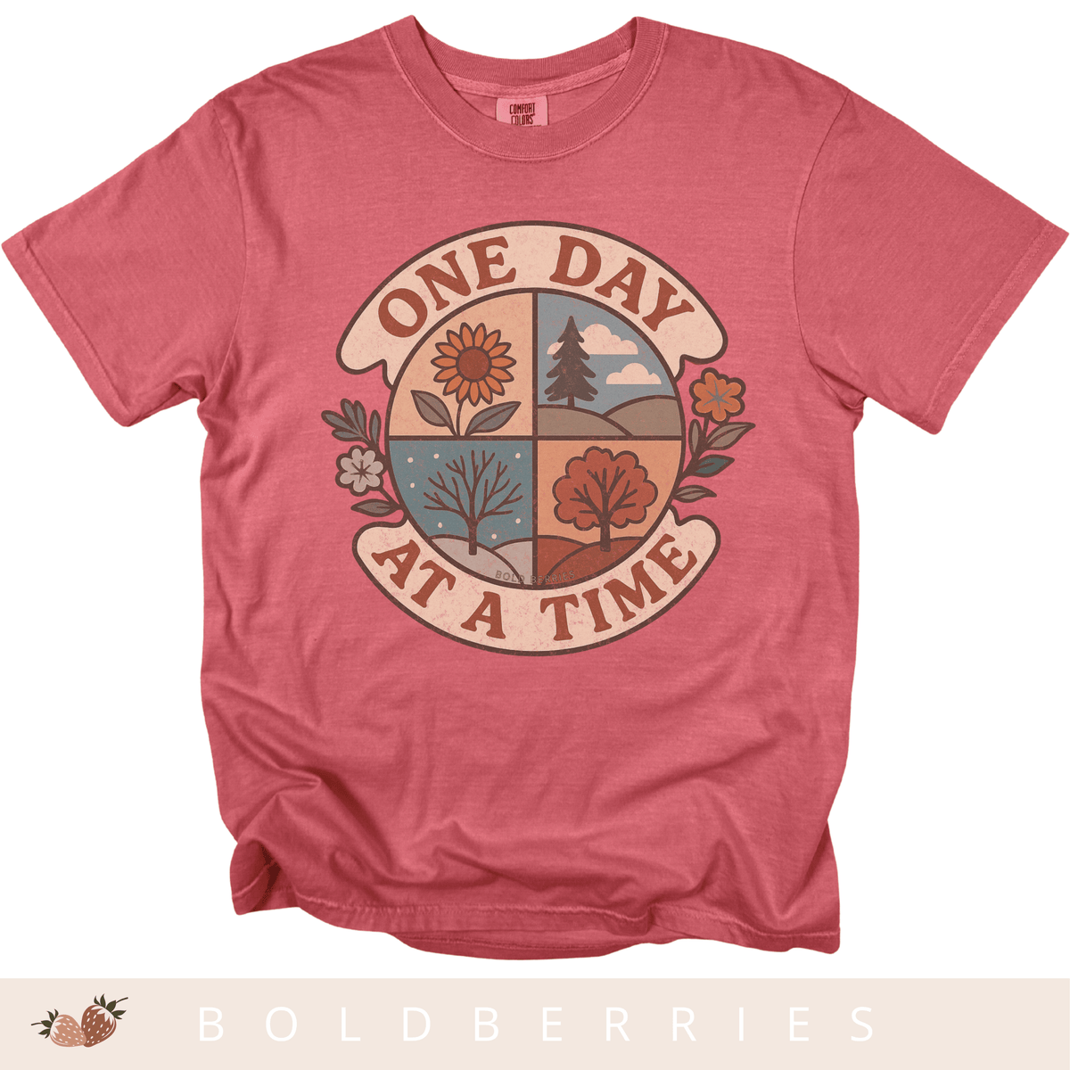 One Day at a Time - Adult T-Shirt