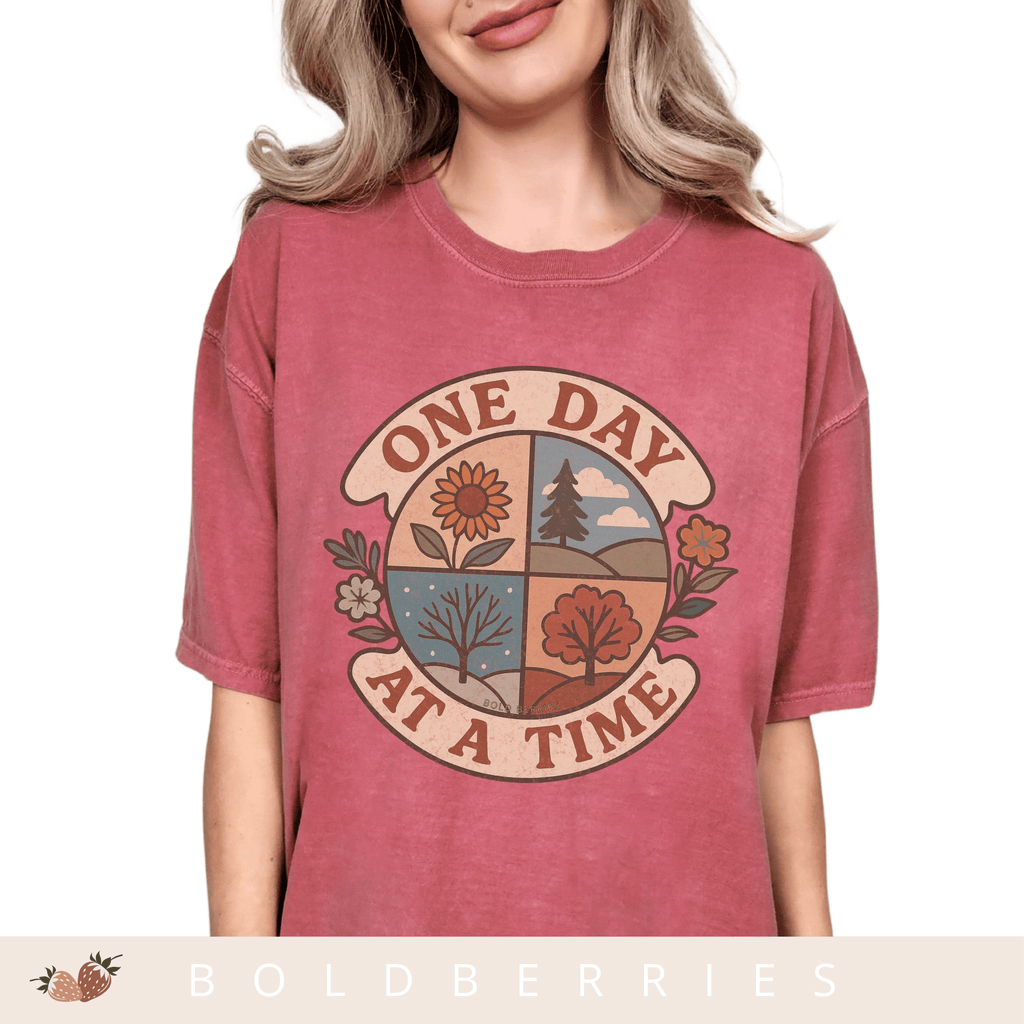 One Day at a Time - Adult T-Shirt