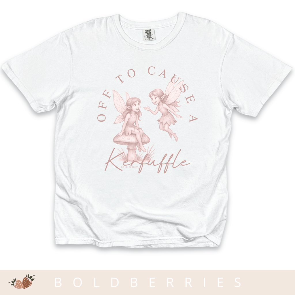 Off to Cause a Kerfuffle - Adult T-Shirt