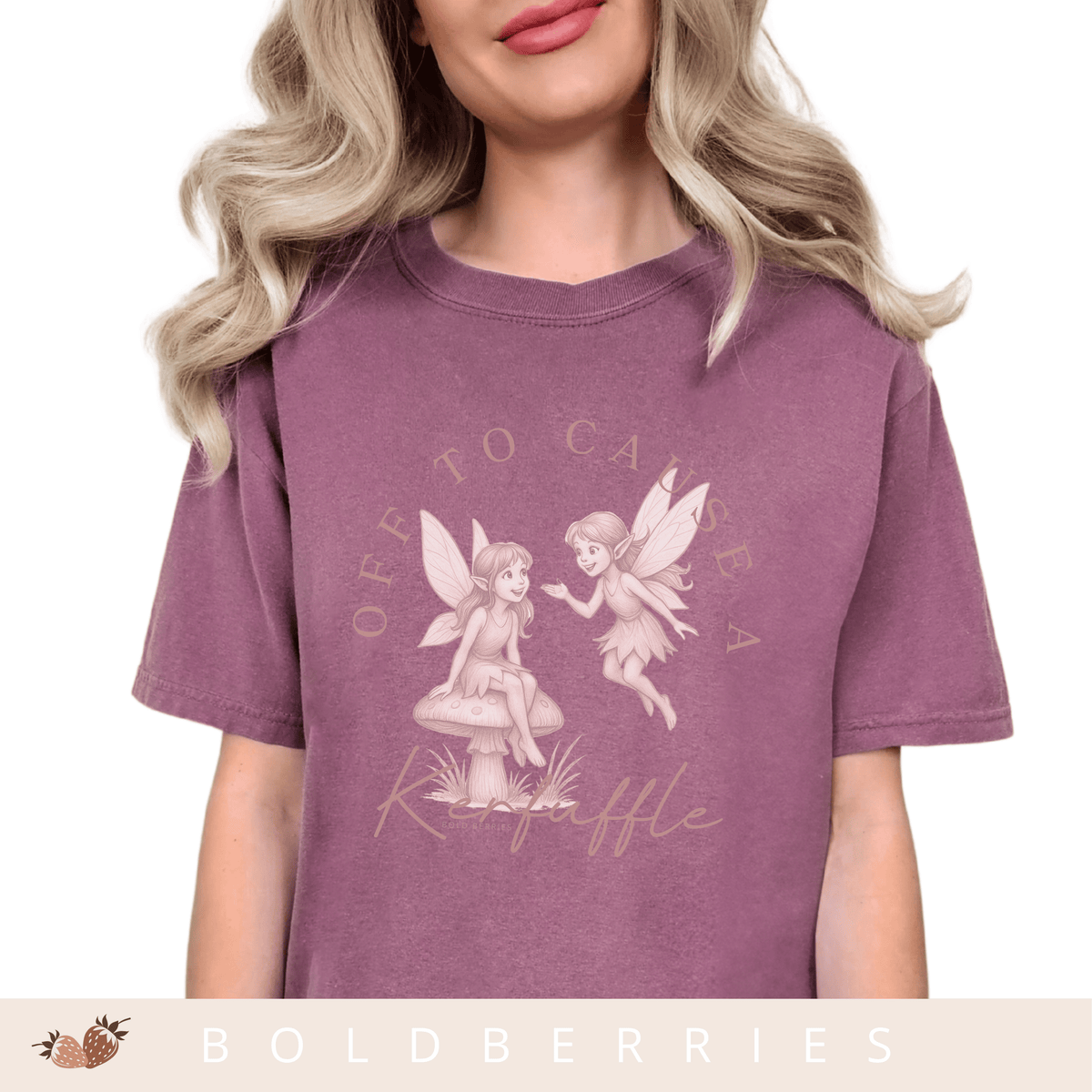Off to Cause a Kerfuffle - Adult T-Shirt