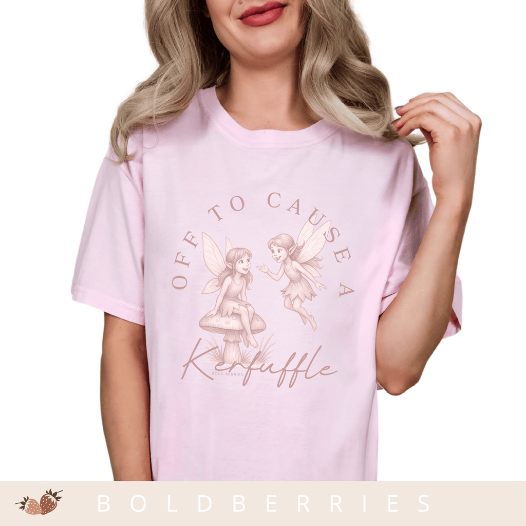 Off to Cause a Kerfuffle - Adult T-Shirt