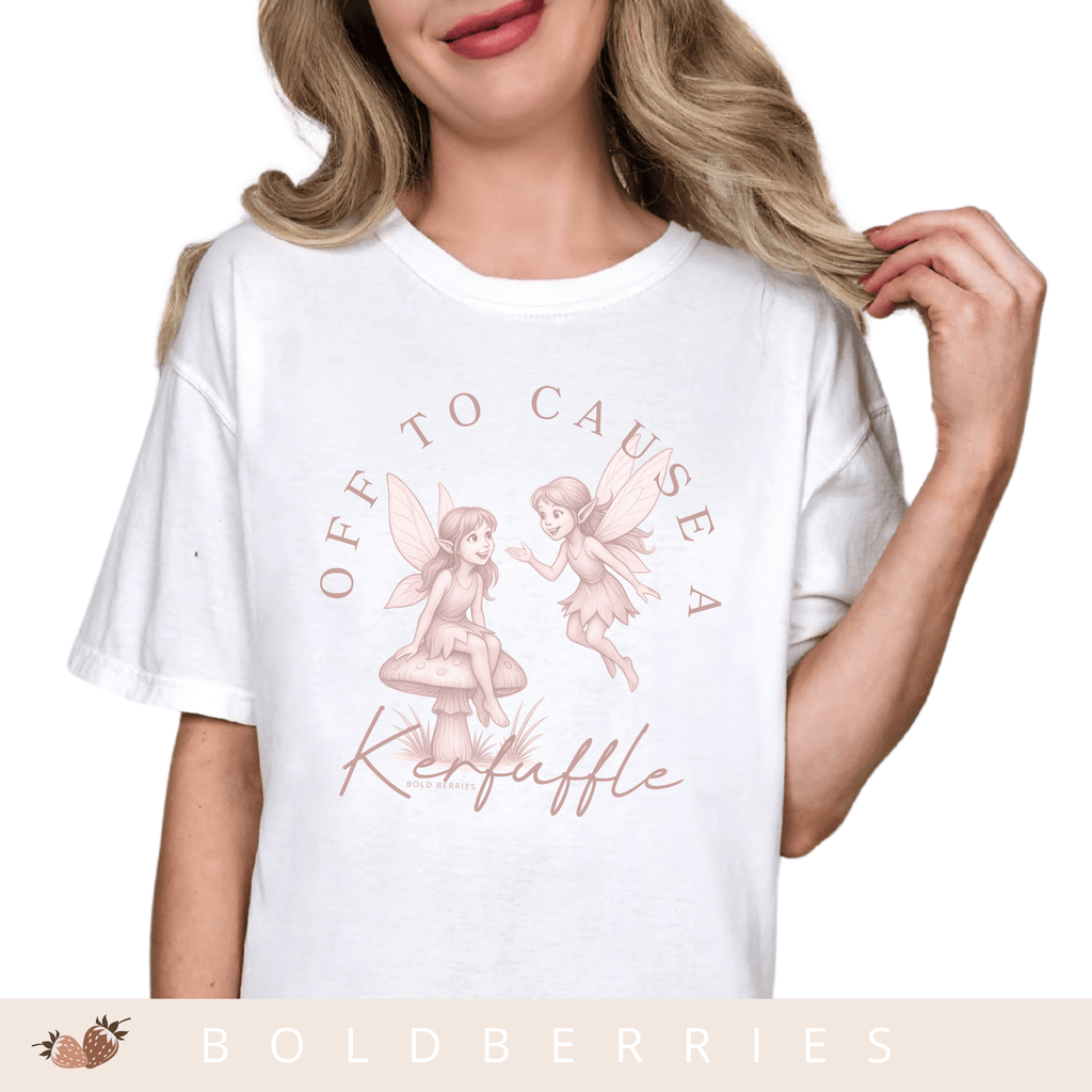 Off to Cause a Kerfuffle - Adult T-Shirt