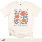 Quietly Powerful - February Birth Flower - Adult T-Shirt