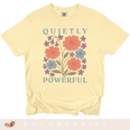 Quietly Powerful - February Birth Flower - Adult T-Shirt