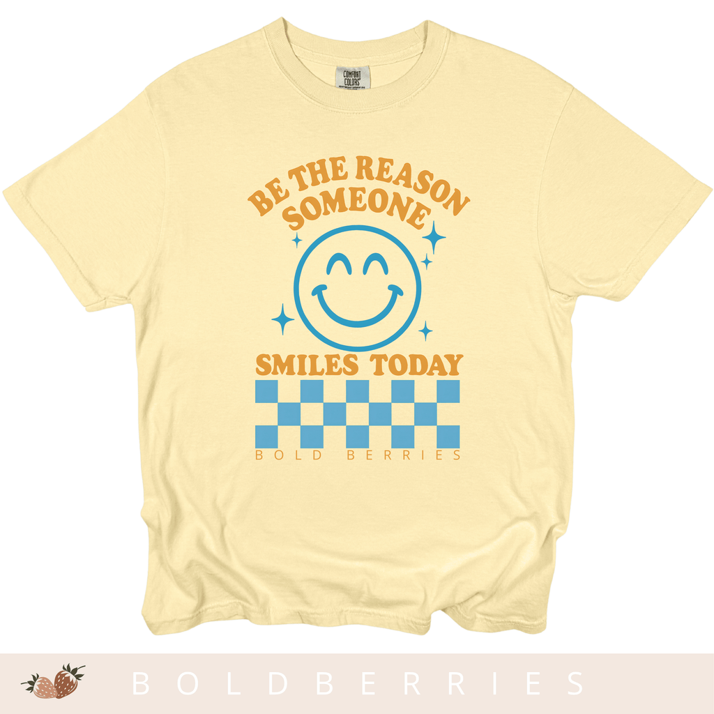 Be the Reason Someone Smiles Today - Adult T-Shirt
