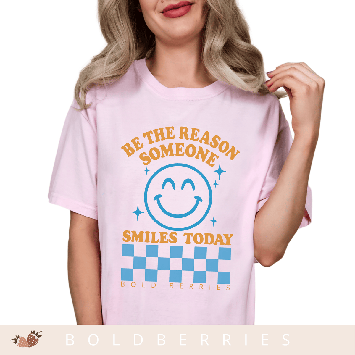 Be the Reason Someone Smiles Today - Adult T-Shirt