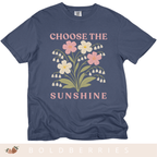 Choose the Sunshine - May Birth Flower - Adult T-Shirt