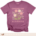 Choose the Sunshine - May Birth Flower - Adult T-Shirt