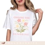Choose the Sunshine - May Birth Flower - Adult T-Shirt