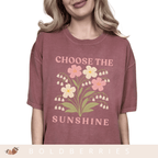 Choose the Sunshine - May Birth Flower - Adult T-Shirt
