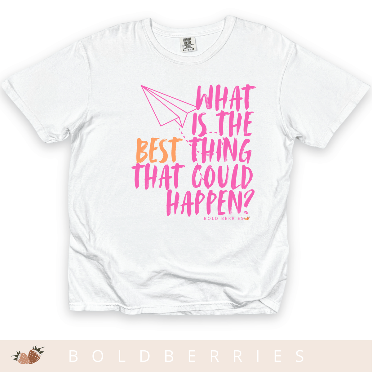 What is the BEST that Could Happen? - Adult T-Shirt