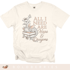 All I Need Are Naps & Dragons - Adult T-Shirt