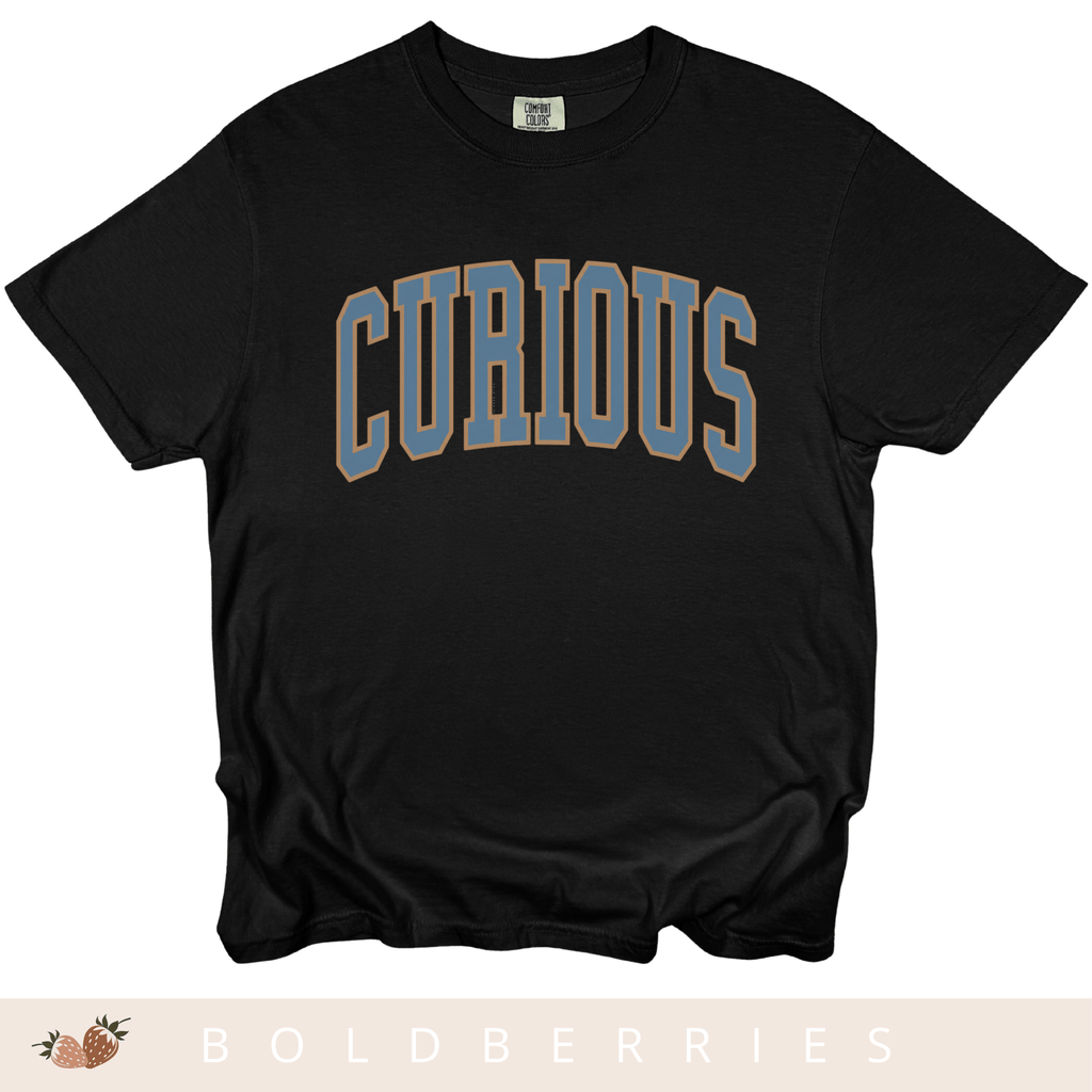 Varsity Curious - Adult T-Shirt