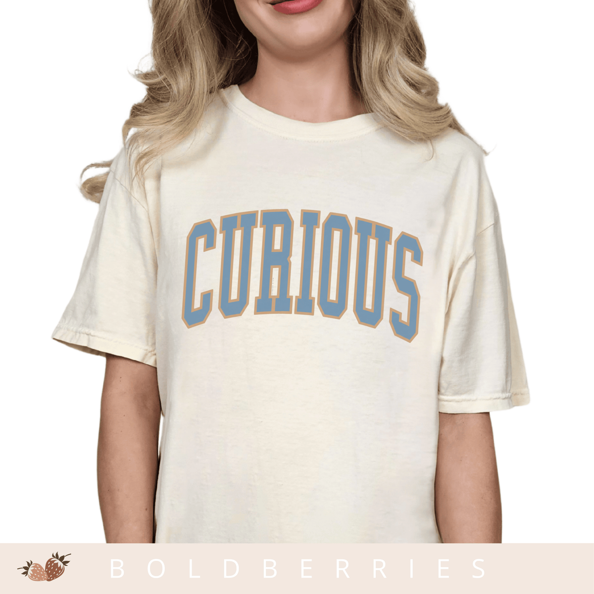 Varsity Curious - Adult T-Shirt