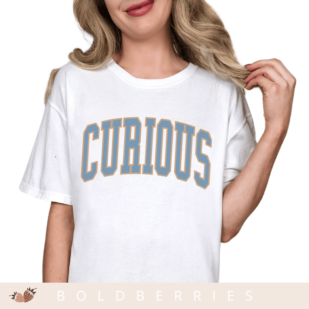 Varsity Curious - Adult T-Shirt
