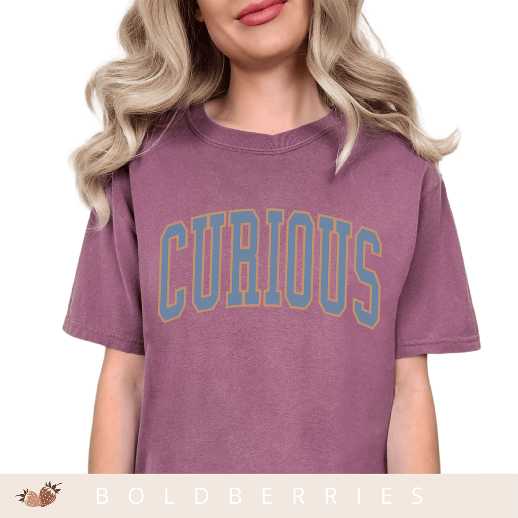 Varsity Curious - Adult T-Shirt