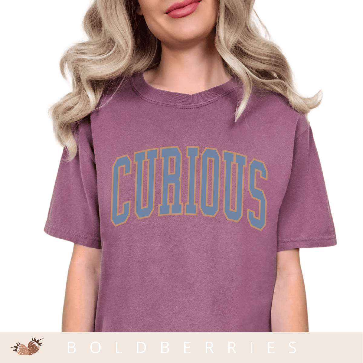 Varsity Curious - Adult T-Shirt