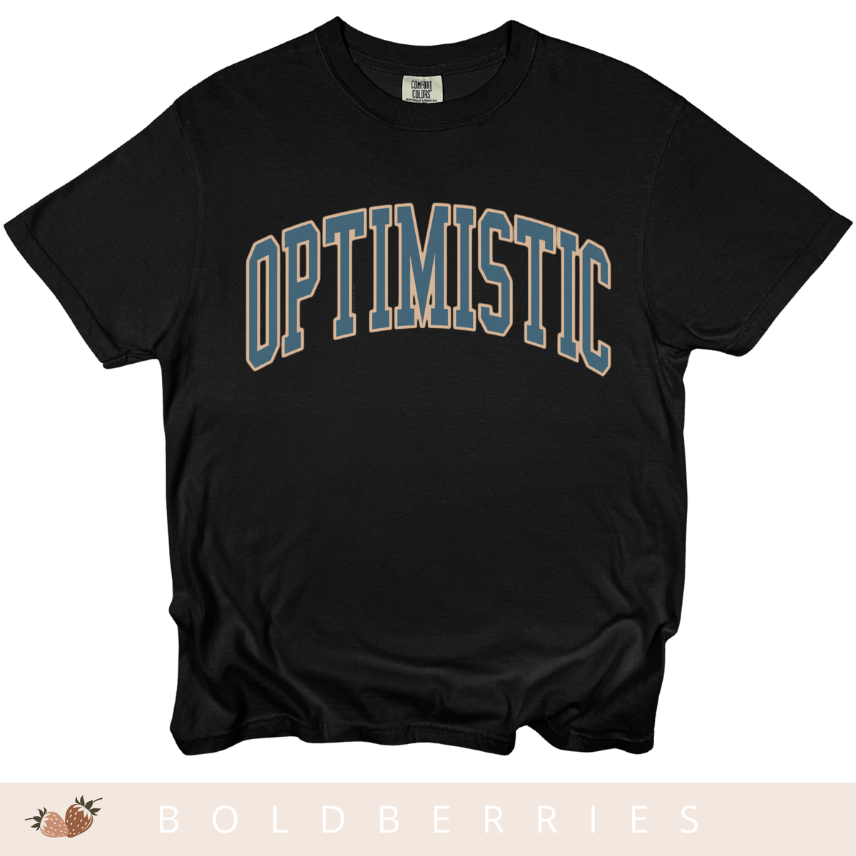 Varsity Optimistic - Adult T-Shirt
