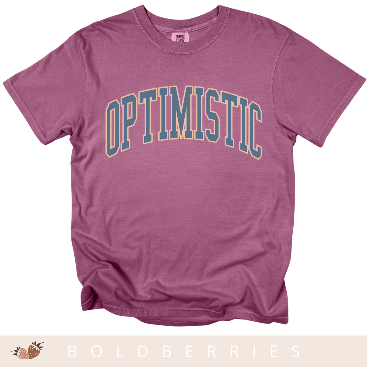 Varsity Optimistic - Adult T-Shirt