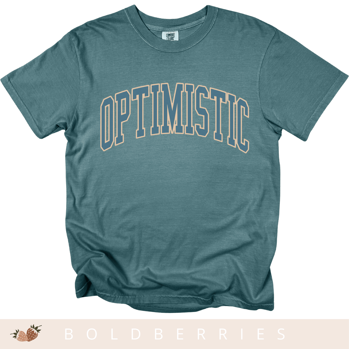 Varsity Optimistic - Adult T-Shirt