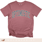 Varsity Optimistic - Adult T-Shirt
