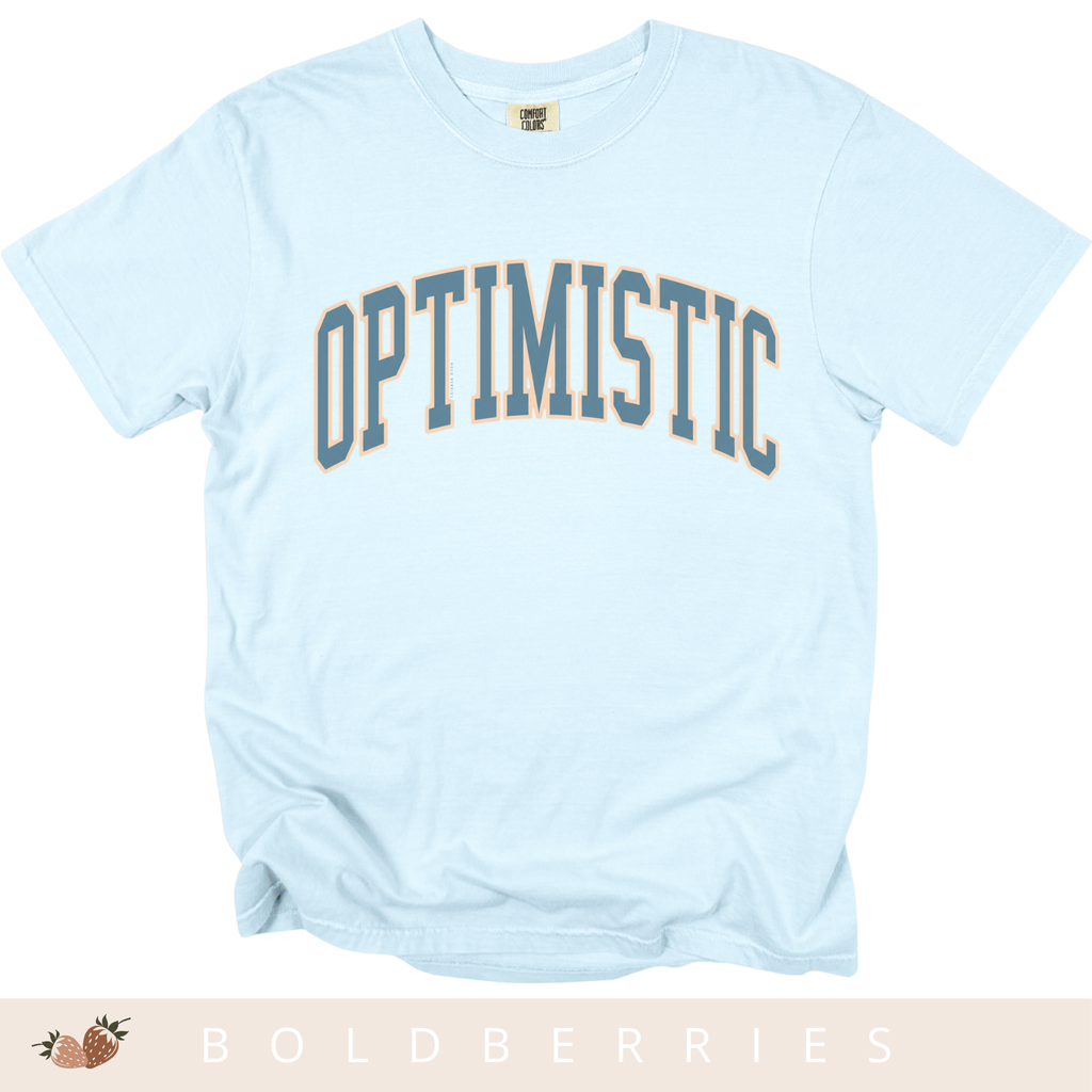 Varsity Optimistic - Adult T-Shirt