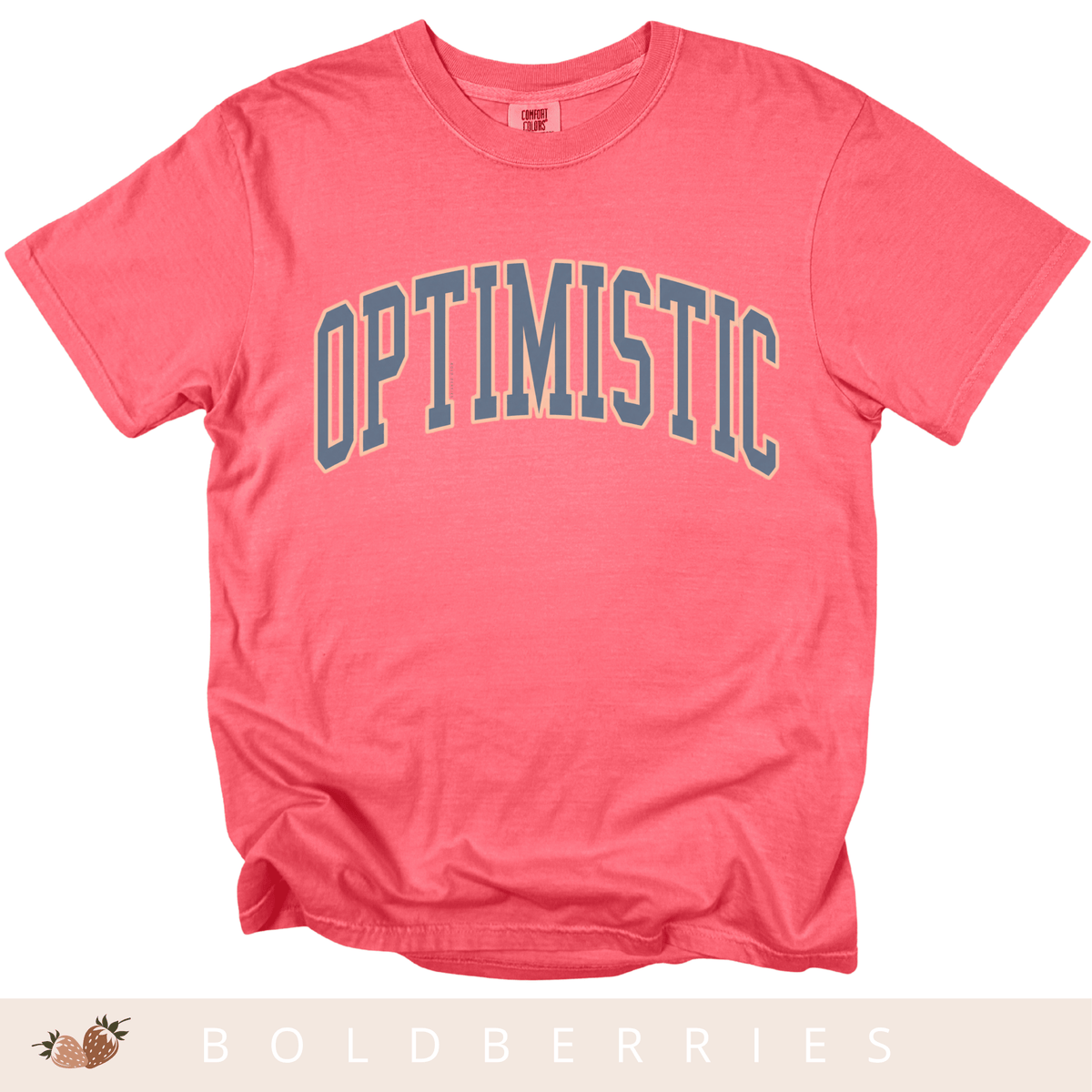 Varsity Optimistic - Adult T-Shirt