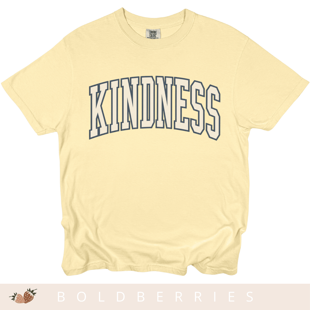 Varsity Kindness - Adult T-Shirt