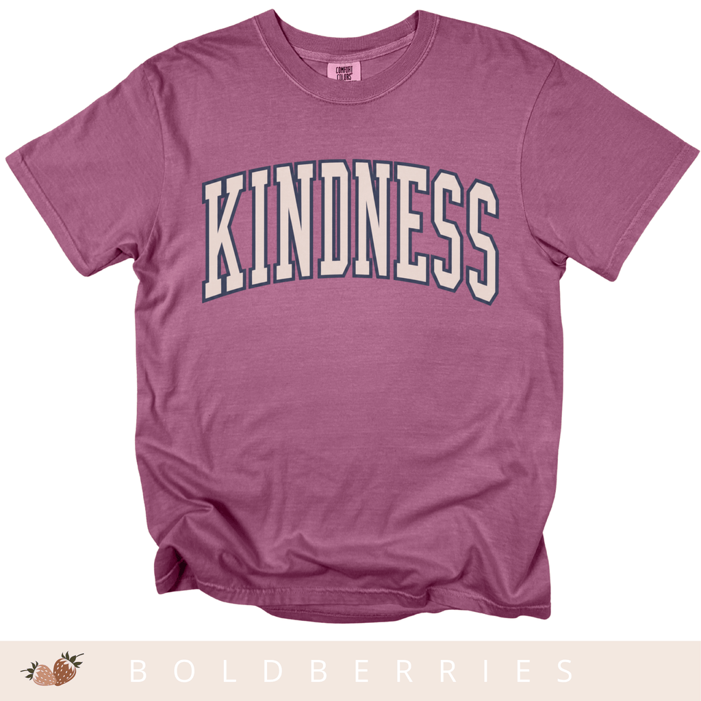 Varsity Kindness - Adult T-Shirt
