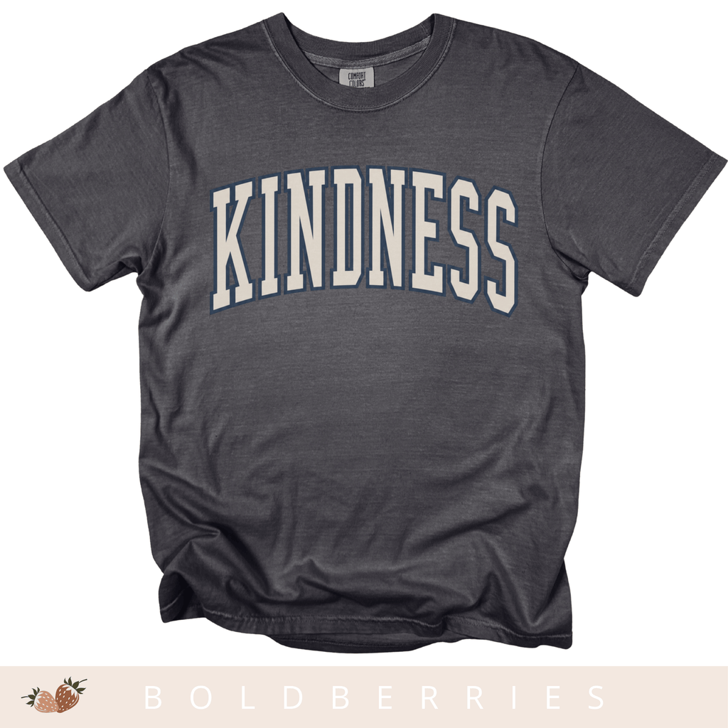 Varsity Kindness - Adult T-Shirt
