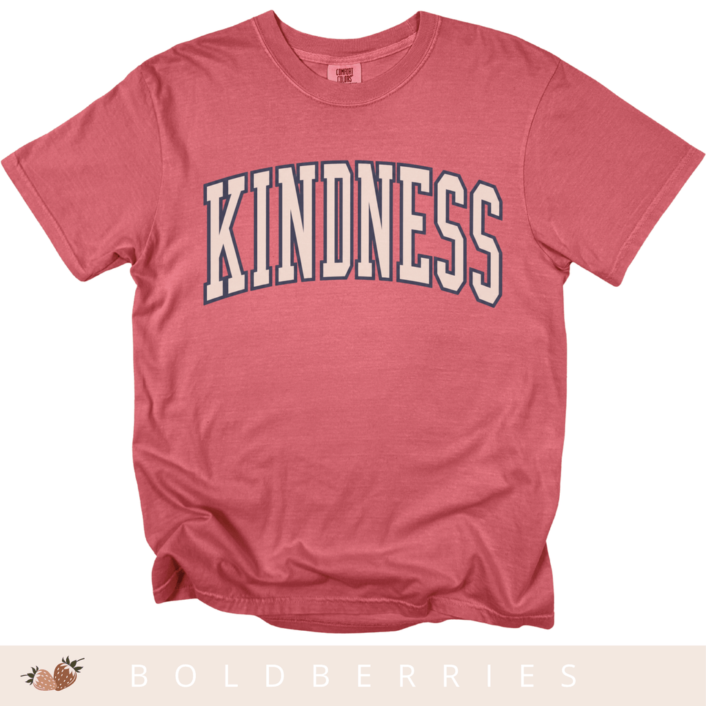 Varsity Kindness - Adult T-Shirt