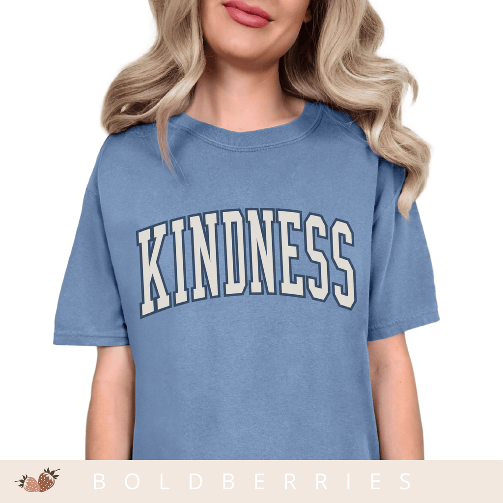 Varsity Kindness - Adult T-Shirt