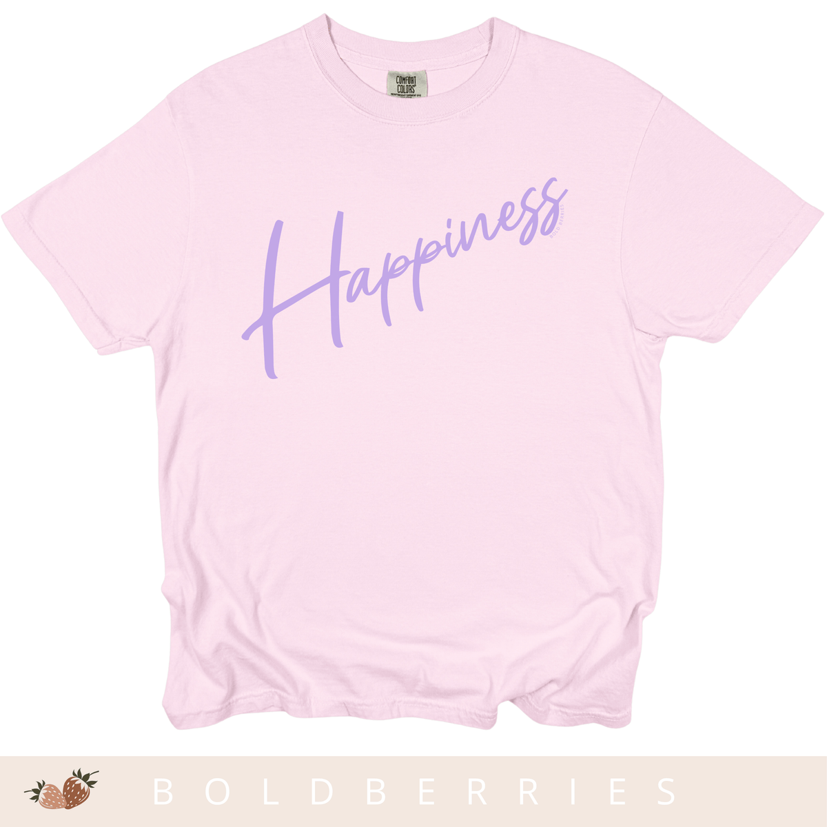 Happiness Script - Adult T-Shirt