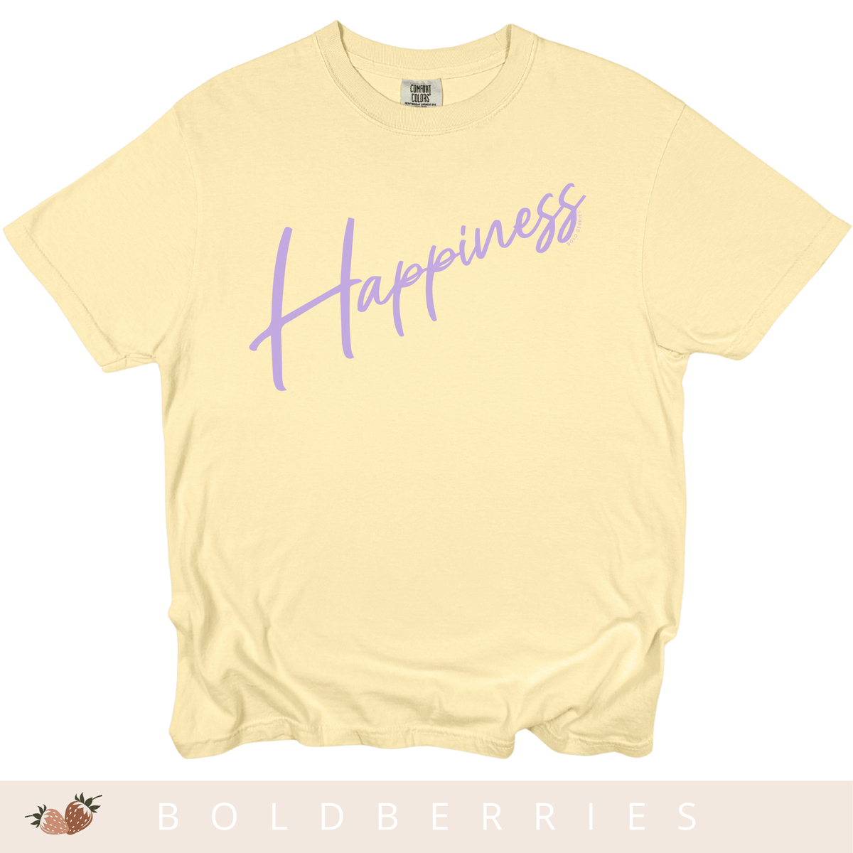 Happiness Script - Adult T-Shirt