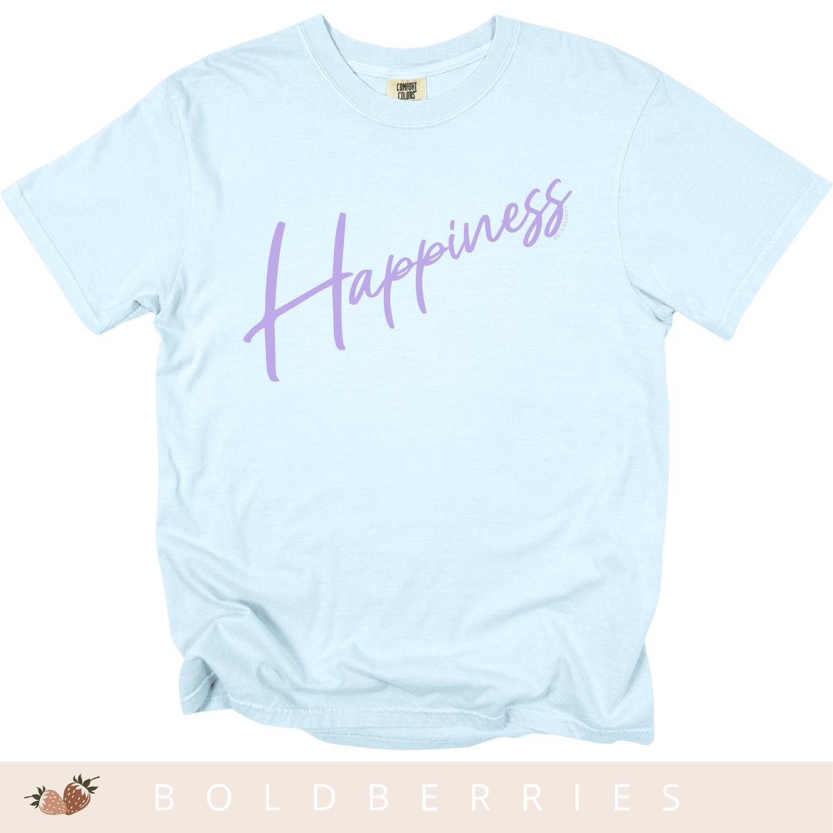 Happiness Script - Adult T-Shirt