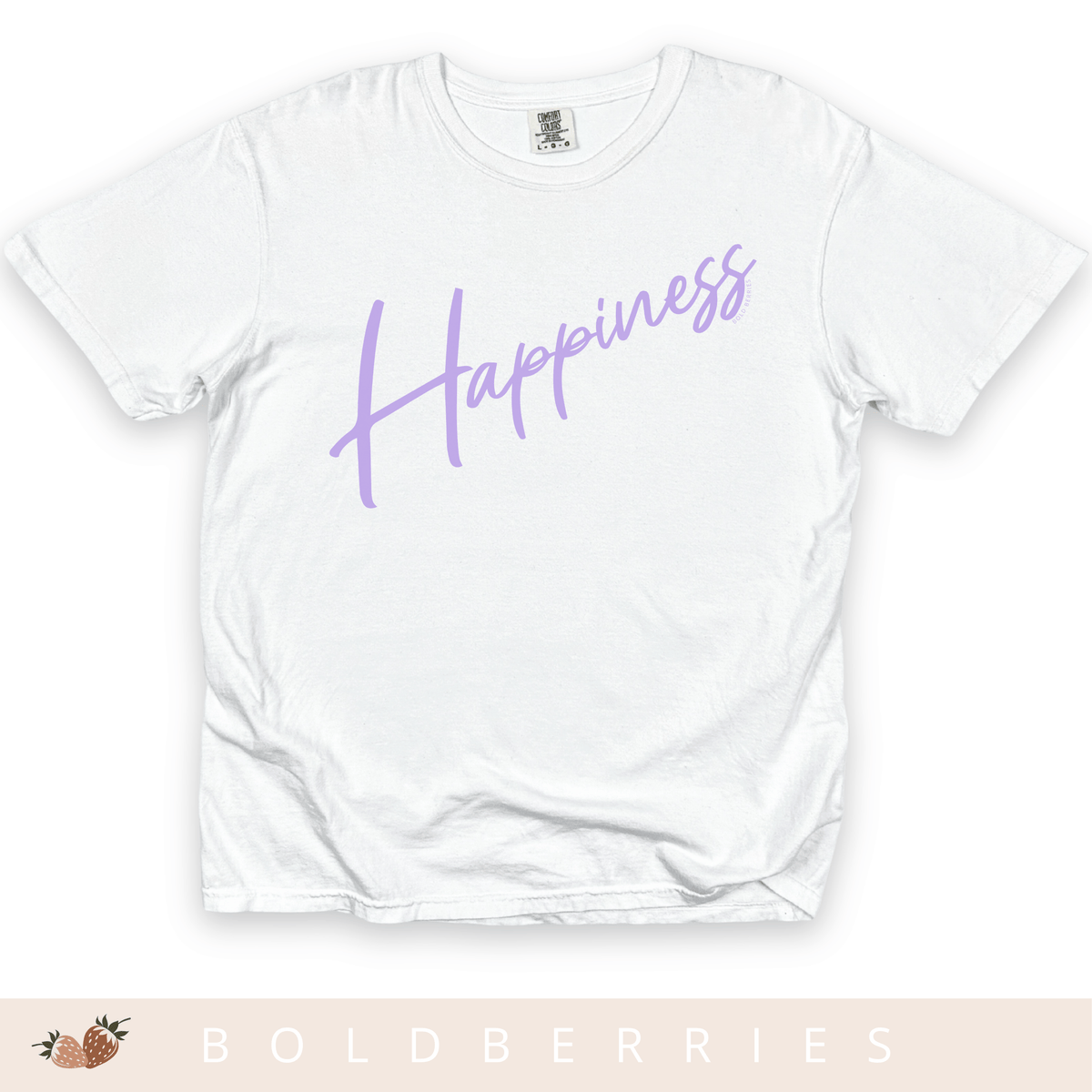 Happiness Script - Adult T-Shirt