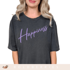 Happiness Script - Adult T-Shirt