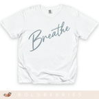 Breathe Script - Adult T-Shirt