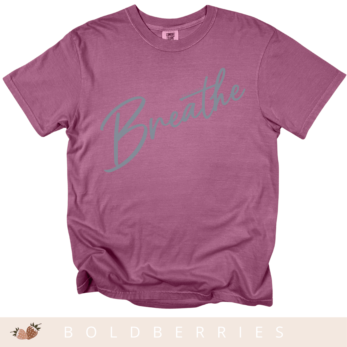 Breathe Script - Adult T-Shirt