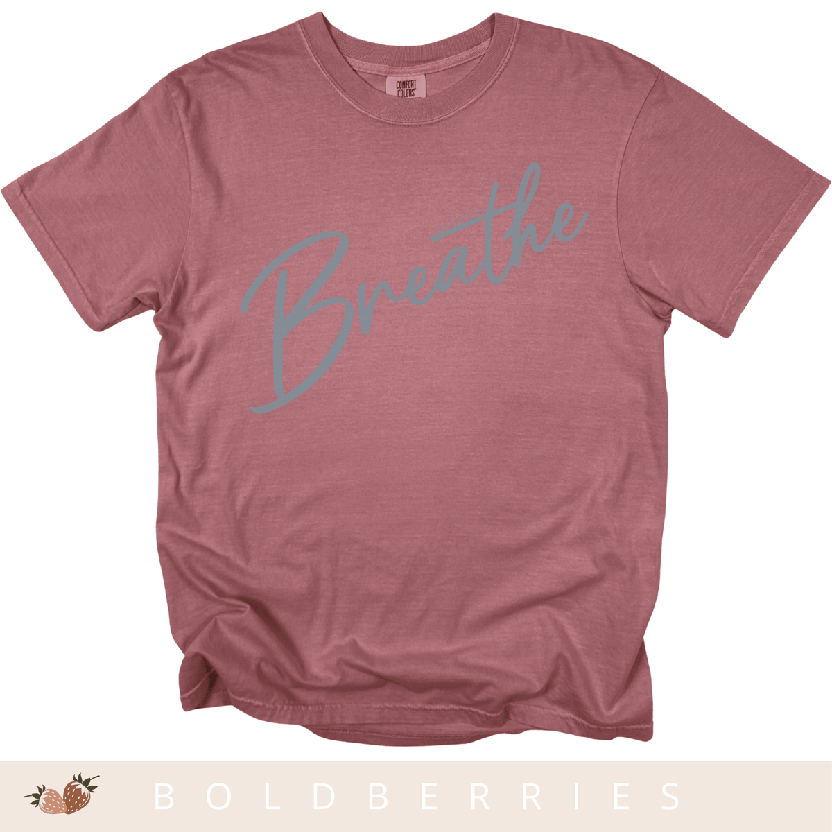 Breathe Script - Adult T-Shirt