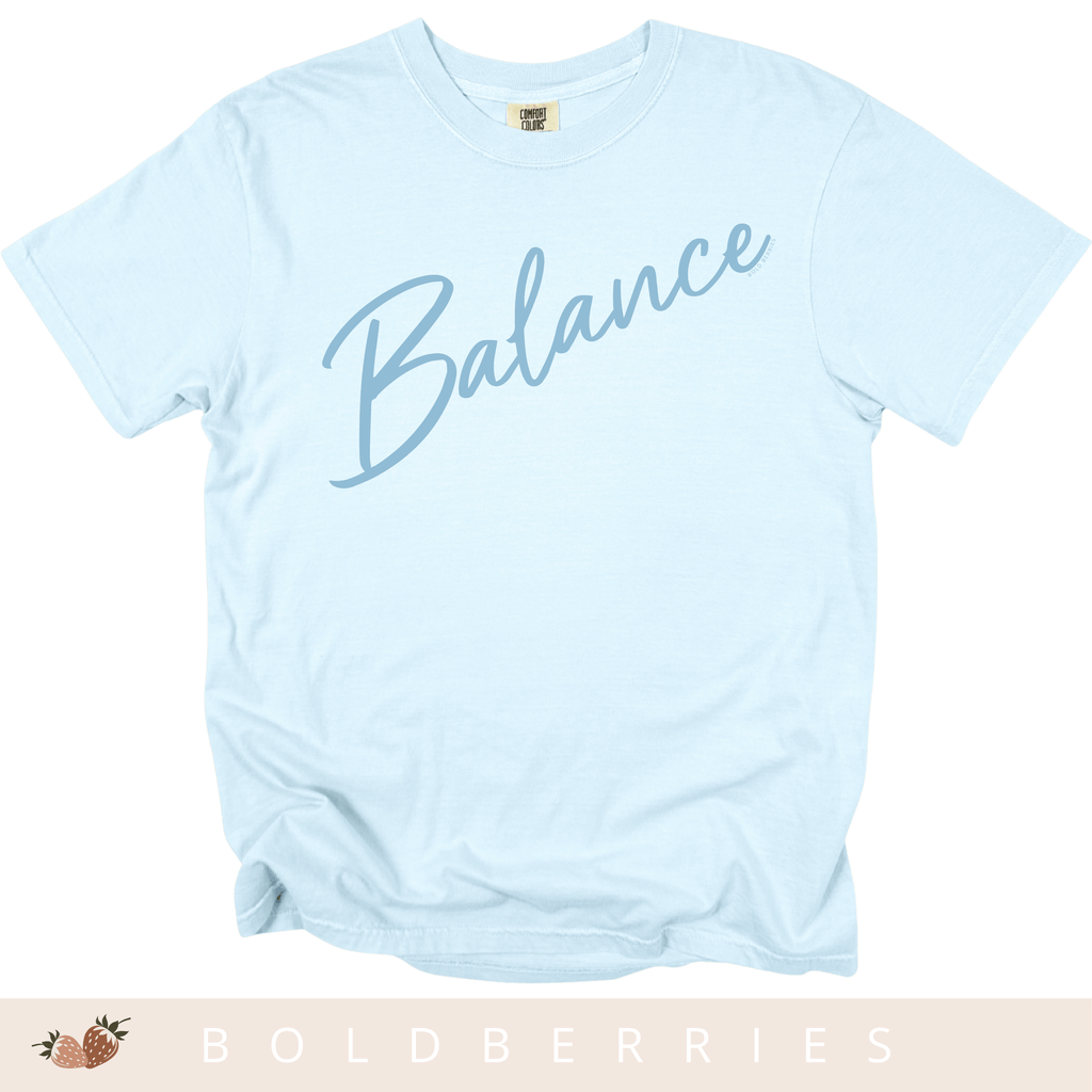 Balance Script - Adult T-Shirt