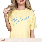 Balance Script - Adult T-Shirt