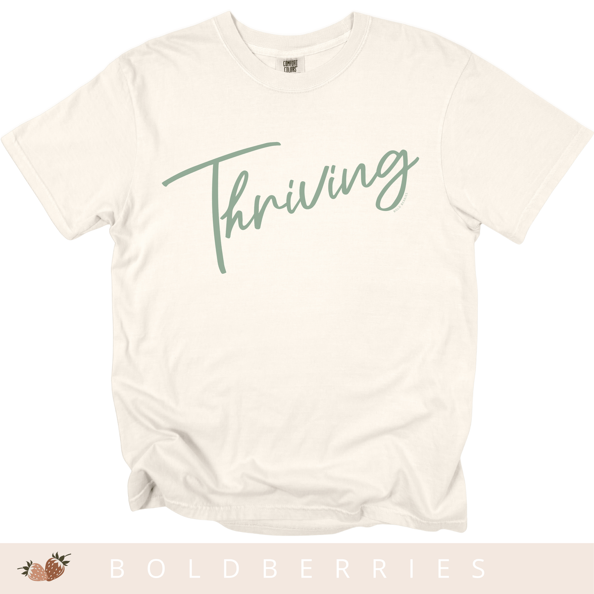 Thriving Script - Adult T-Shirt